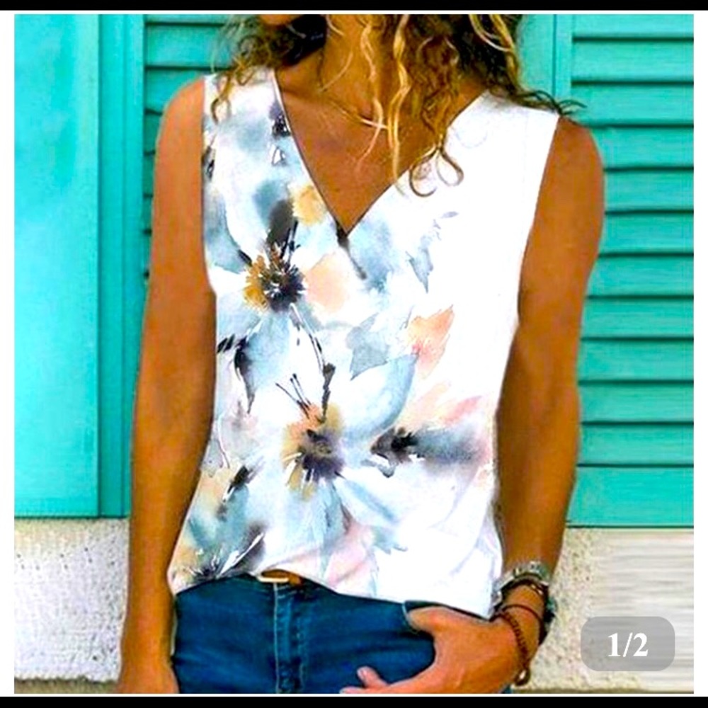 NWT floral shirt.